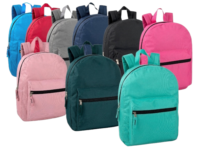 Plain backpacks for school hotsell