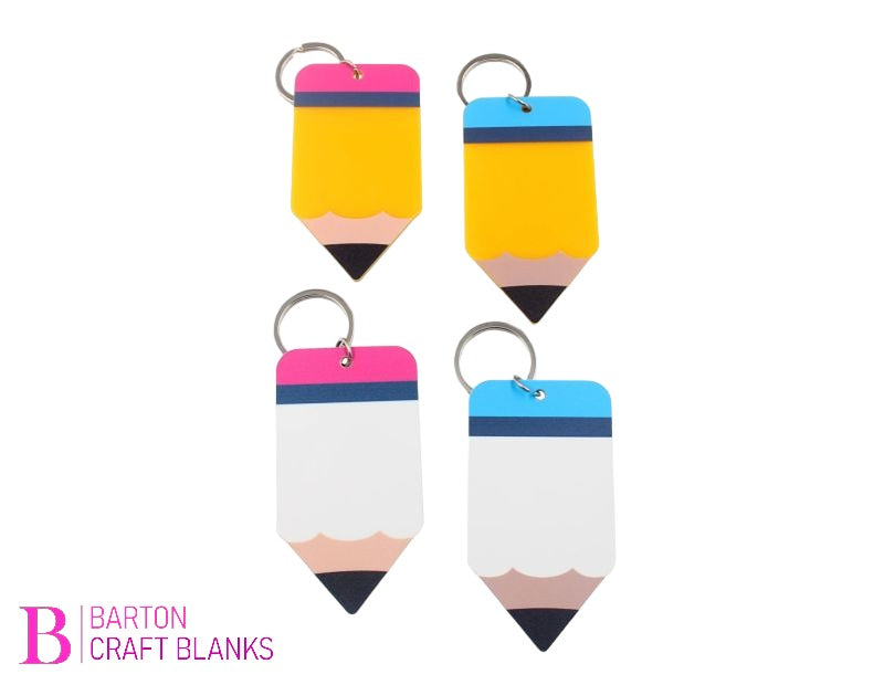 Pencil Shaped Keyring