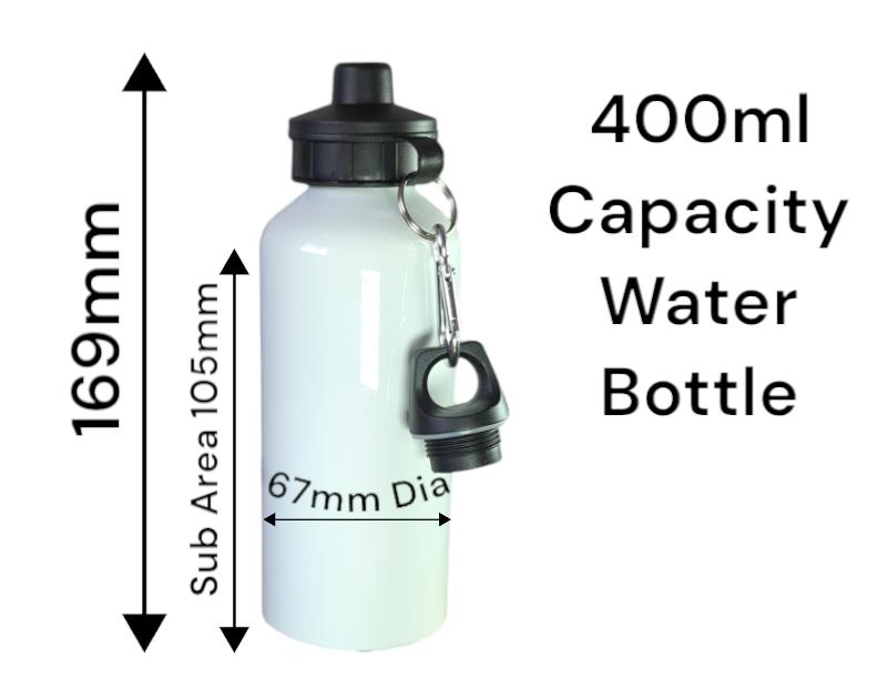 Sublimation Water Bottle With Two Caps