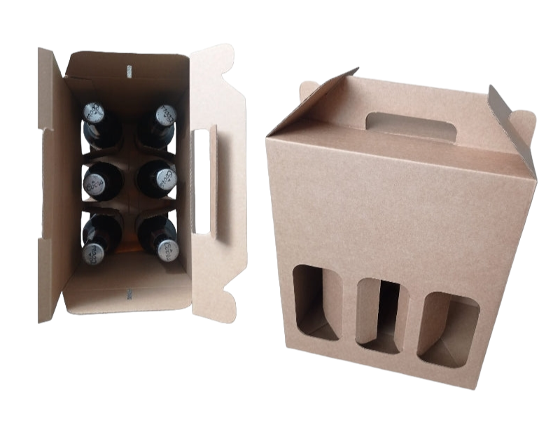 6x330ml Bottle Holder Carrier Box