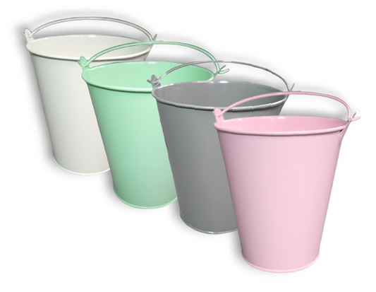 Bucket Planter Tin