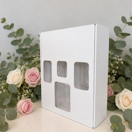 Champagne Bottle & Flute Glass Gift Box