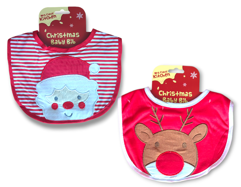 Christmas Baby Bib