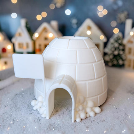 Christmas Elf Arrival Igloo House Prop