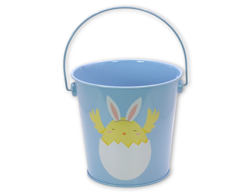 Easter Metal Treat Bucket