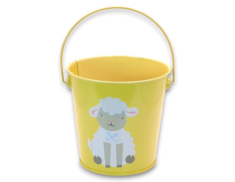 Easter Metal Treat Bucket