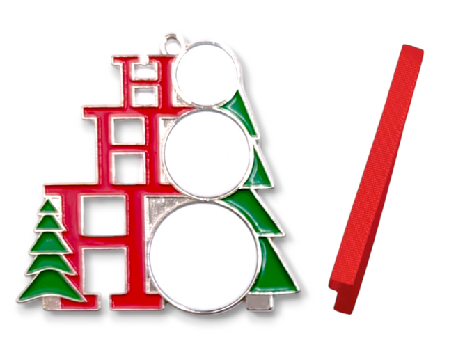 Sublimation Ho Ho Ho Christmas Decoration