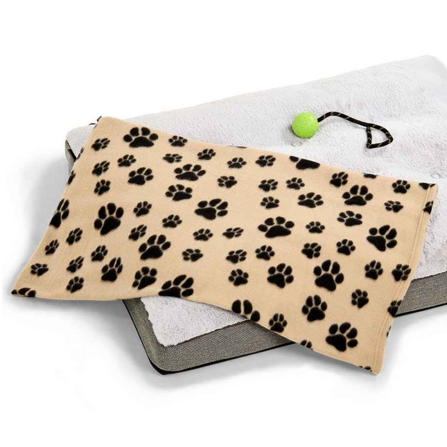 Paw Print Pet Blanket