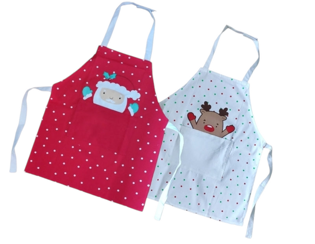 Child's Christmas Apron