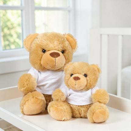Brown Teddy Bear With Cotton T-Shirt
