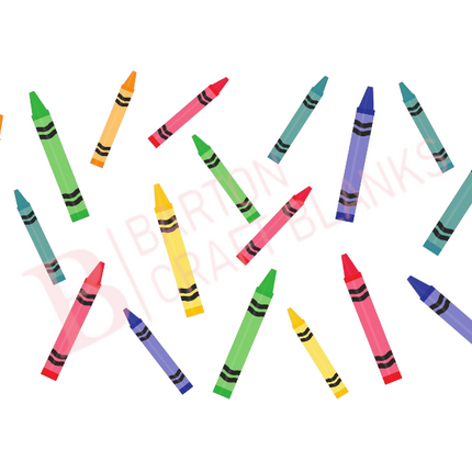 Crayon Libby Cup Wrap UV-DTF