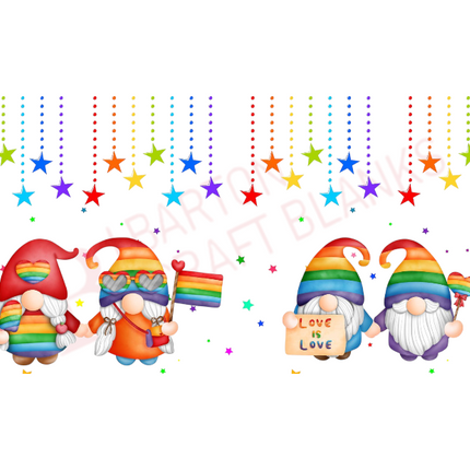 Gnome Pride Wrap UV-DTF
