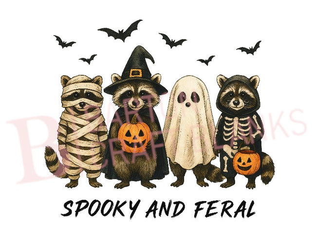 Spooky & Feral Halloween UVDTF