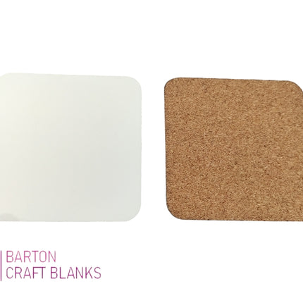 Sublimation Coasters Cork Back