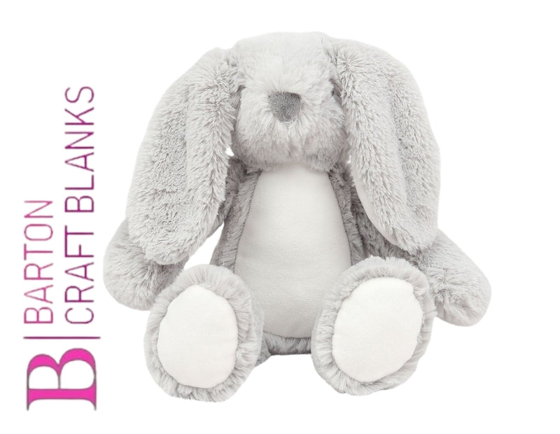 Mumbles Grey Bunny Rabbit Barton Craft Blanks