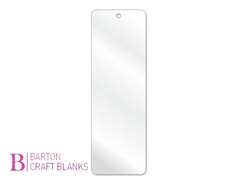 Acrylic Clear Bookmark – Barton Craft Blanks