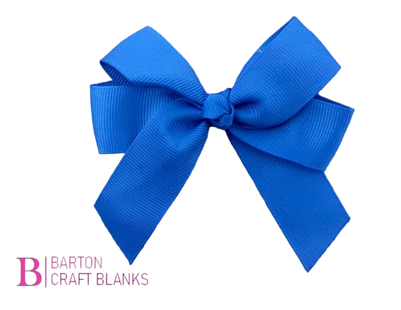 4" Long Hair bow on clip