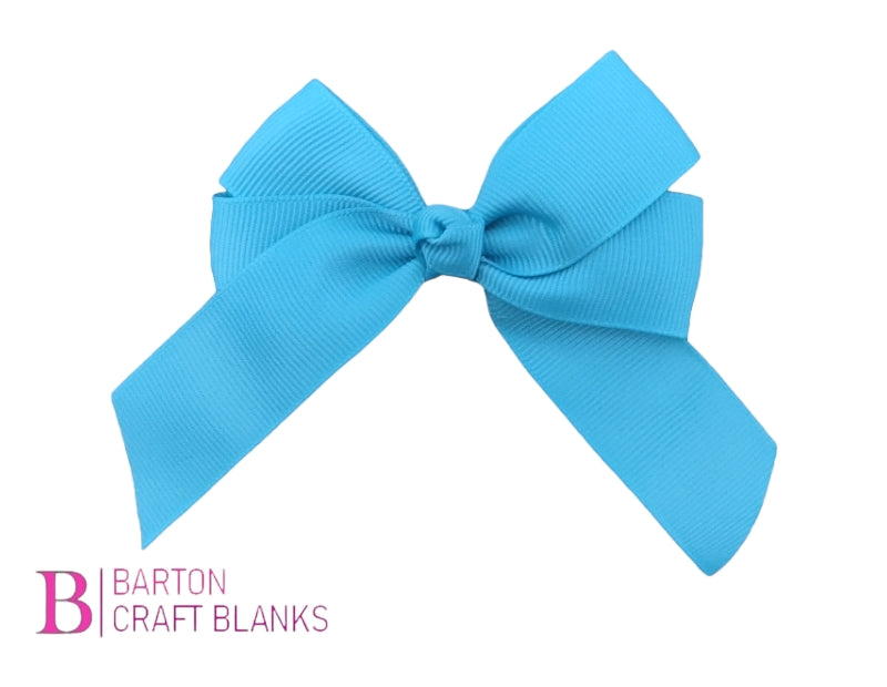 4" Long Hair bow on clip