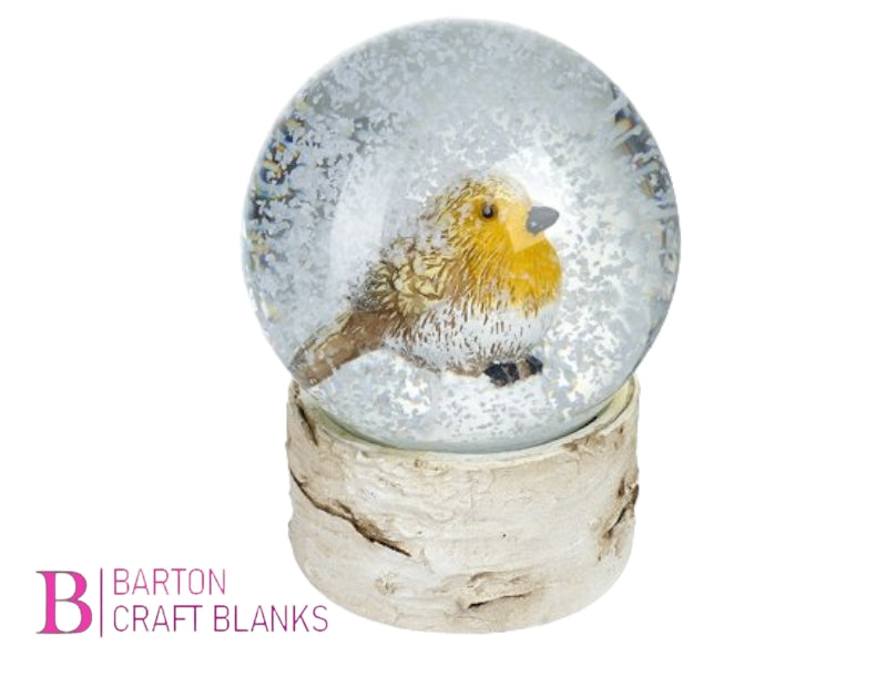 Christmas Robin Snow Globe