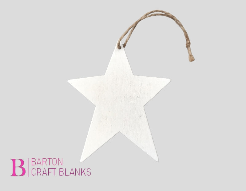 Wooden Star Decoration