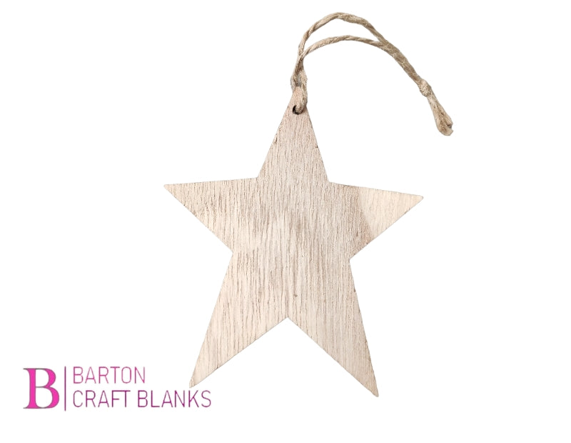 Wooden Star Decoration