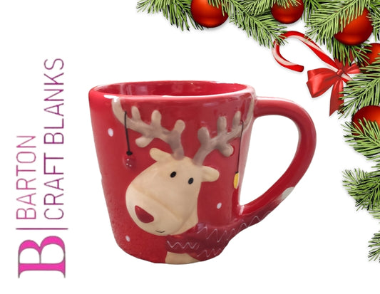 Reindeer Christmas Mug