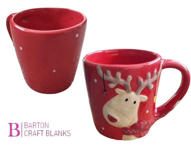 Reindeer Christmas Mug