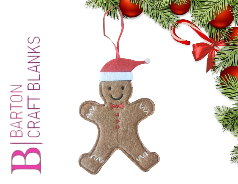 Felt Gingerbread Man