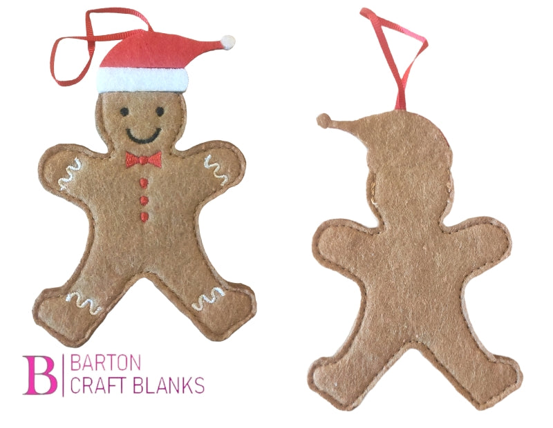 Felt Gingerbread Man