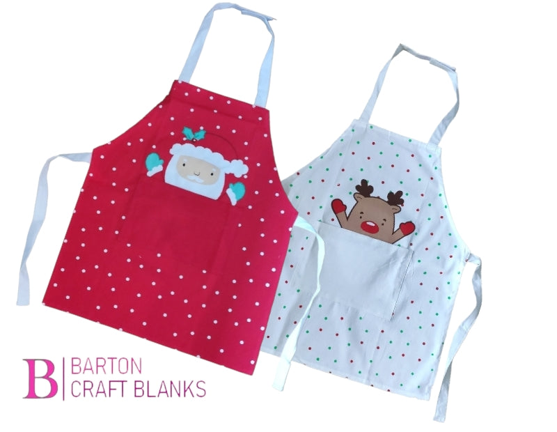 Child's Christmas Apron