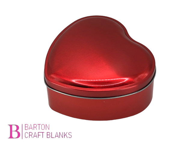 Red Heart Valentine's Tin