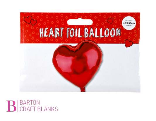 Valentine's Day Heart Foil Balloon