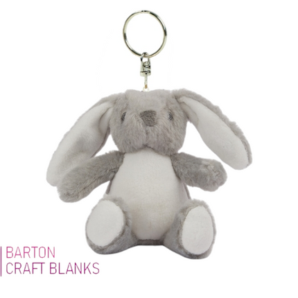 Mumbles Bunny Rabbit Keyring