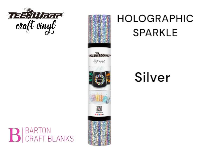 Holographic Sparkle Adhesive Vinyl