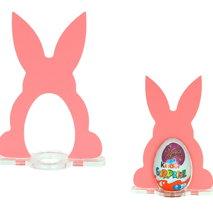 Acrylic Bunny Kinder Egg Holder