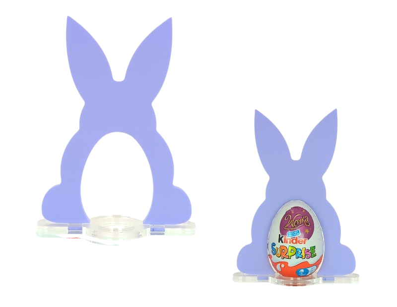 Acrylic Bunny Kinder Egg Holder