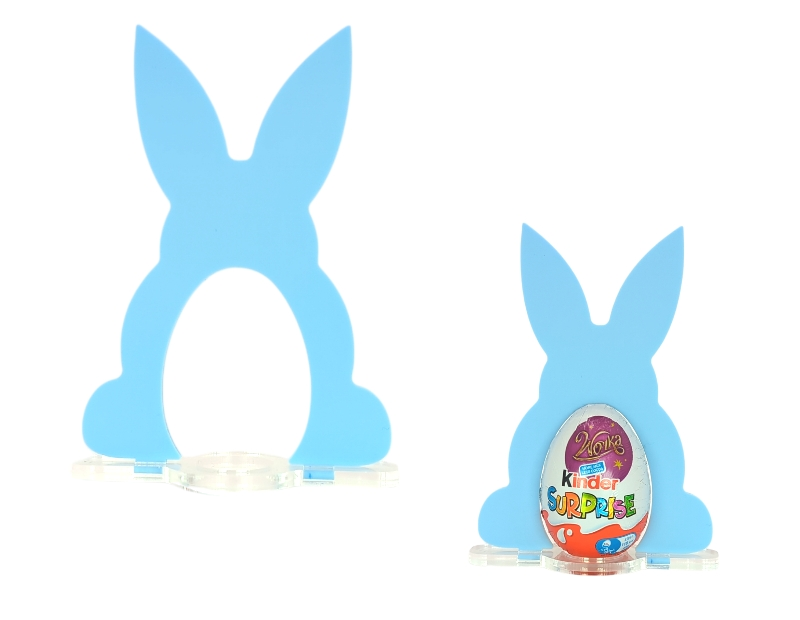 Acrylic Bunny Kinder Egg Holder