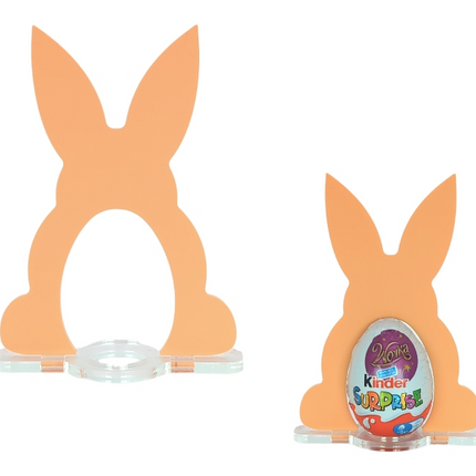 Acrylic Bunny Kinder Egg Holder