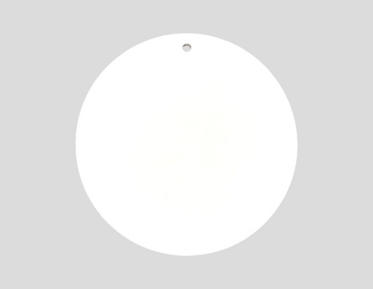 Acrylic Circle Disc With Hole