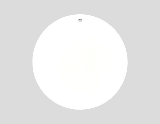 Acrylic Circle Disc With Hole