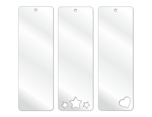 Acrylic Clear Bookmark