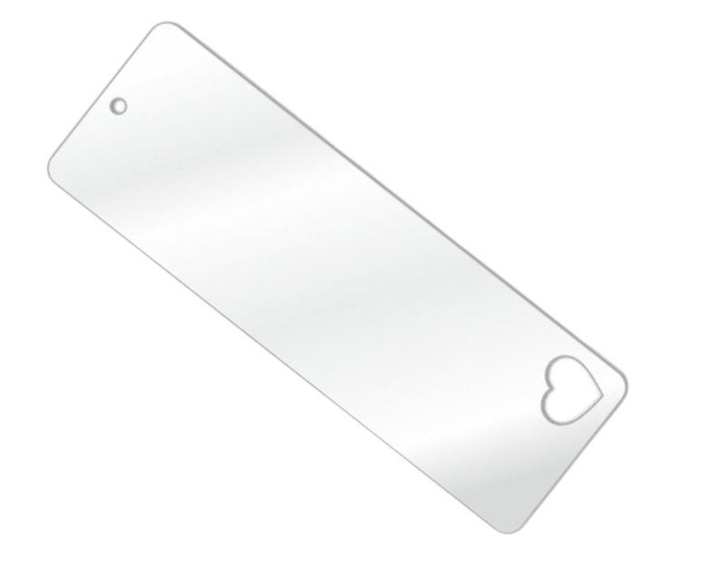 Acrylic Clear Bookmark