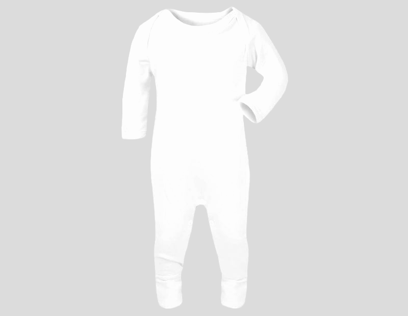 Babies White Sublimation Rompersuit