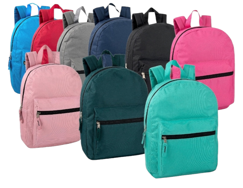 Childrens plain backpack