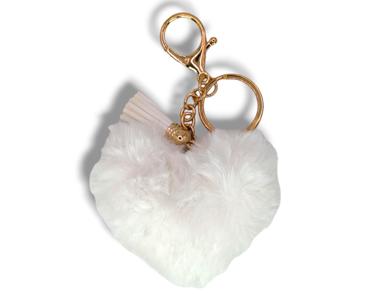 Heart Plush Mother's Day Keyring