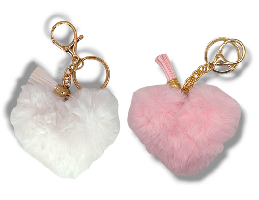 Heart Plush Mother's Day Keyring