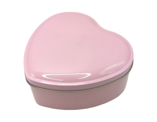 Pink Heart Tin