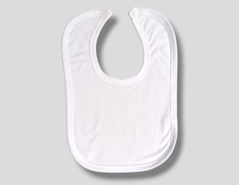 Babies Sublimation Velcro Fastening Bib