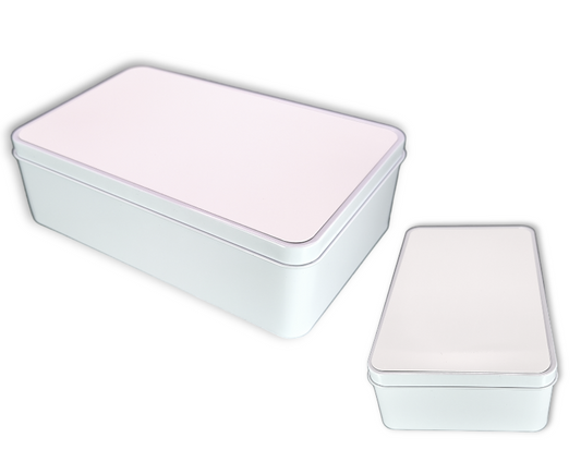 White Sublimation Tin