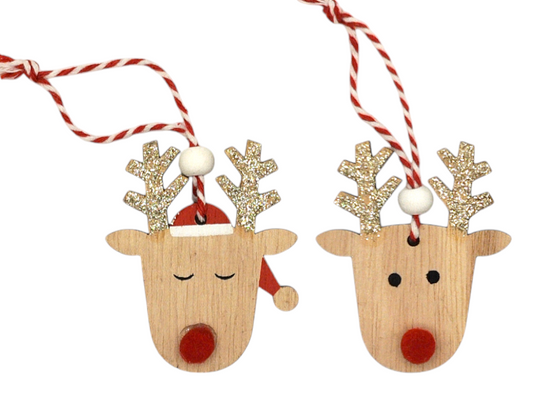 Reindeer Tree Decorations